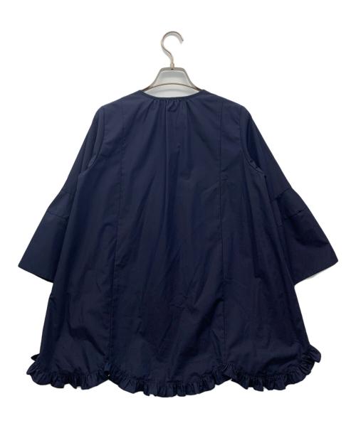 Sono（ソーノ）Sono (ソーノ) ミニフリルノーブルフレアチュニック ネイビー サイズ:1の古着・服飾アイテム