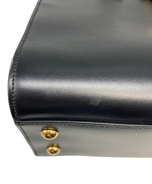 Yves Saint Laurent（イヴサンローラン）Yves Saint Laurent (イヴサンローラン) ベイビーカバス2WAYショルダーバッグ ブラックの古着・服飾アイテム