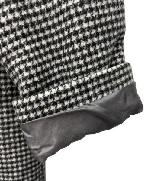 Plage（プラージュ）Plage (プラージュ) ハウンドトゥース double button コート ブラック サイズ:38の古着・服飾アイテム