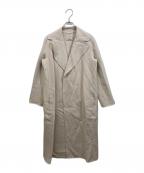 'S Max Maraエスマックスマーラ）の古着「ヴァージンウールダブルフェイスコート」｜ベージュ