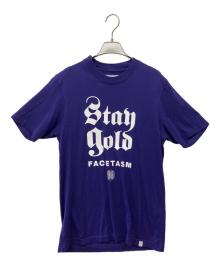 FACETASM（ファセッタズム）の古着「STAY GOLD TEE」｜パープル