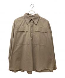 WALDE（ヴァルド）の古着「Silk Nep Pullover　WD0323S009T1S」｜ベージュ