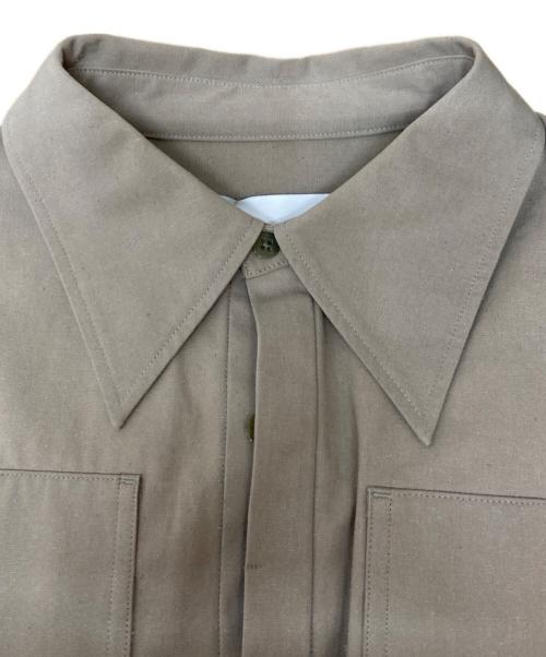 WALDE（ヴァルド）WALDE (ヴァルド) Silk Nep Pullover　WD0323S009T1S ベージュ サイズ:48の古着・服飾アイテム