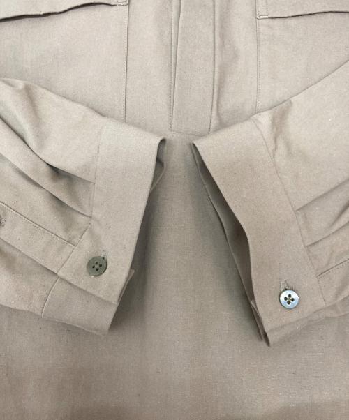 WALDE（ヴァルド）WALDE (ヴァルド) Silk Nep Pullover　WD0323S009T1S ベージュ サイズ:48の古着・服飾アイテム