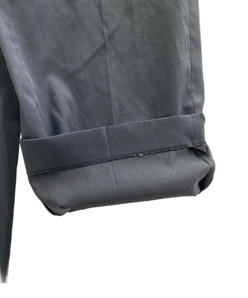 SALON adam et rope'（サロンアダムエロペ）SALON adam et rope' (サロンアダムエロペ) コットンライクスタイルアップワイドパンツ ブラック サイズ:SIZE Sの古着・服飾アイテム