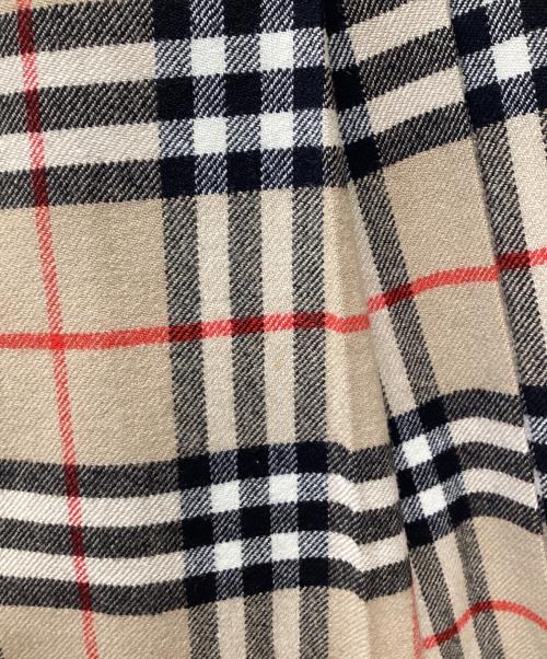 Burberry's（バーバリーズ）Burberry's (バーバリーズ) ノバチェックラップスカート ベージュ サイズ:Mの古着・服飾アイテム