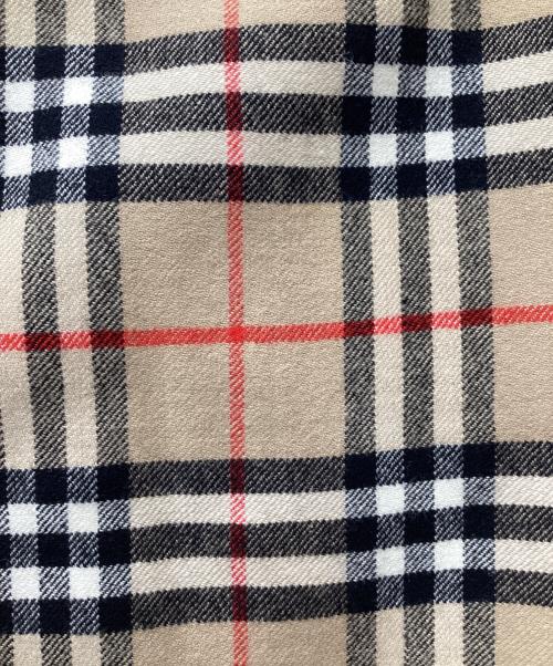 Burberry's（バーバリーズ）Burberry's (バーバリーズ) ノバチェックラップスカート ベージュ サイズ:Mの古着・服飾アイテム