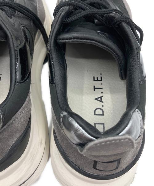 D.A.T.E.（デイト）D.A.T.E. (デイト) UNITED ARROWS (ユナイテッドアローズ) FUGA ブラック サイズ:24.5cmの古着・服飾アイテム