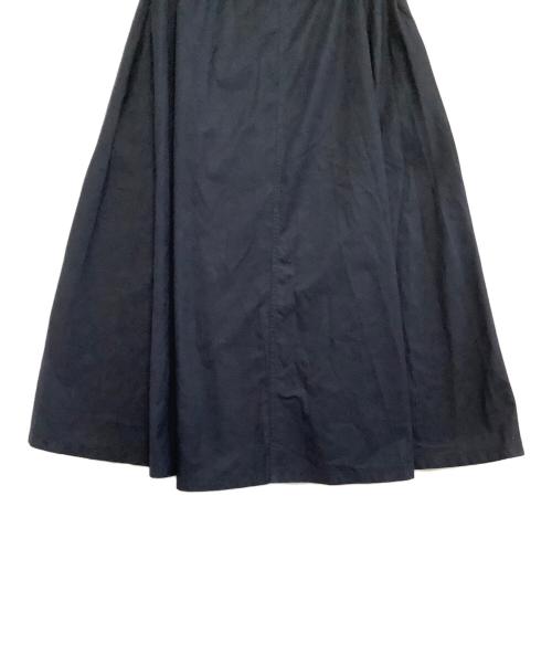 MM6 Maison Margiela（エムエムシックスメゾンマルジェラ）MM6 Maison Margiela (エムエムシックスメゾンマルジェラ) COTTON 2 POCKETS MAXI SKIRT WITH BELT ネイビー サイズ:40の古着・服飾アイテム