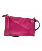 LOEWEロエベ）の古着「PUZZLE POUCH」｜ピンク