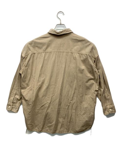 REMI RELIEF（レミレリーフ）REMI RELIEF (レミレリーフ) L'appartement (アパルトモン) Chambray Shirt ベージュ サイズ:Freeの古着・服飾アイテム