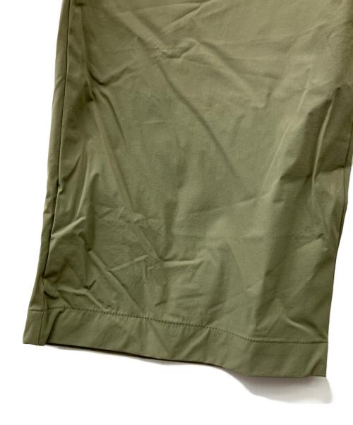 JOURNAL STANDARD relume（ジャーナルスタンダード レリューム）JOURNAL STANDARD relume (ジャーナルスタンダード レリューム) ストレッチギャザータックパンツ カーキ サイズ:36の古着・服飾アイテム