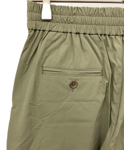 JOURNAL STANDARD relume（ジャーナルスタンダード レリューム）JOURNAL STANDARD relume (ジャーナルスタンダード レリューム) ストレッチギャザータックパンツ カーキ サイズ:36の古着・服飾アイテム