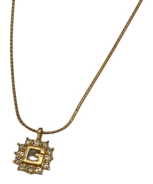 GIVENCHY（ジバンシィ）GIVENCHY (ジバンシィ) LOGO GOLD NECKLACE ゴールドの古着・服飾アイテム