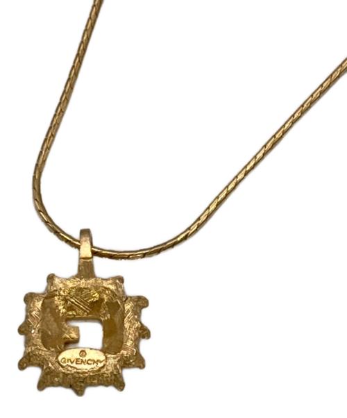 GIVENCHY（ジバンシィ）GIVENCHY (ジバンシィ) LOGO GOLD NECKLACE ゴールドの古着・服飾アイテム