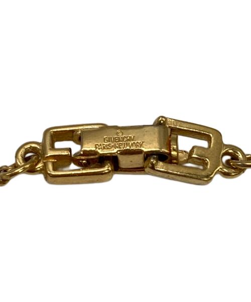 GIVENCHY（ジバンシィ）GIVENCHY (ジバンシィ) LOGO GOLD NECKLACE ゴールドの古着・服飾アイテム