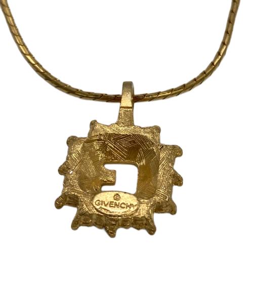 GIVENCHY（ジバンシィ）GIVENCHY (ジバンシィ) LOGO GOLD NECKLACE ゴールドの古着・服飾アイテム