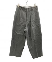 YLEVE（イレーヴ）の古着「FINX COTTON RAMMY TWILL TR」｜グレー
