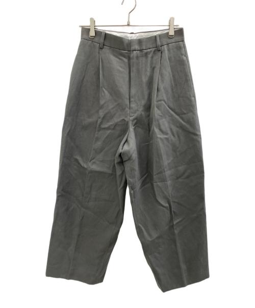 YLEVE（イレーヴ）YLEVE (イレーヴ) FINX COTTON RAMMY TWILL TR グレー サイズ:SIZE 2の古着・服飾アイテム