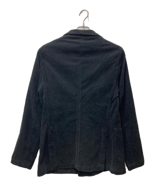 Bagutta（バグッタ）Bagutta (バグッタ) コーデュロイダブルジャケット ブラック サイズ:46の古着・服飾アイテム