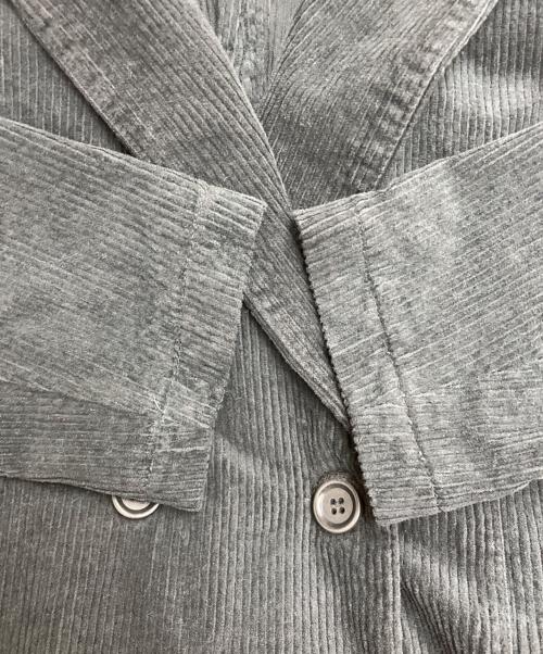 Bagutta（バグッタ）Bagutta (バグッタ) コーデュロイダブルジャケット ブラック サイズ:46の古着・服飾アイテム