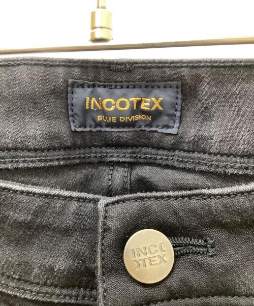 INCOTEX（インコテックス）INCOTEX (インコテックス) スリムフィットブラックデニム ブラック サイズ:31(78.5cm)の古着・服飾アイテム