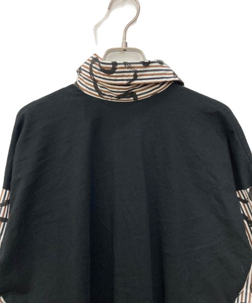 Vivienne Westwood RED LABEL（ヴィヴィアンウエストウッドレッドレーベル）Vivienne Westwood RED LABEL (ヴィヴィアンウエストウッドレッドレーベル) 切替シャツワンピース ブラック サイズ:SIZE00の古着・服飾アイテム