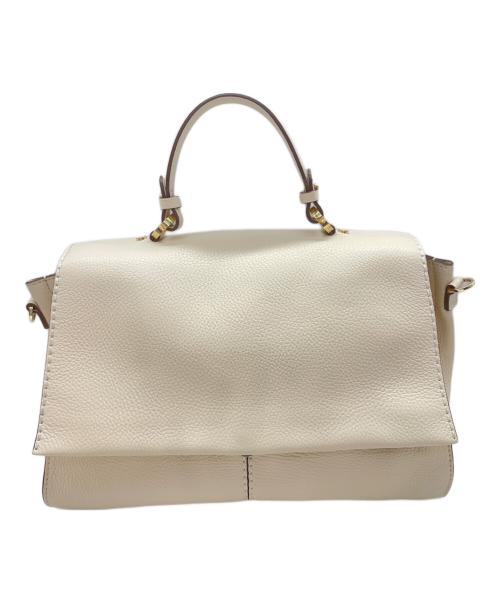 LORISTELLA（ロリステッラ）LORISTELLA (ロリステッラ) 2WAYトートバッグ アイボリーの古着・服飾アイテム