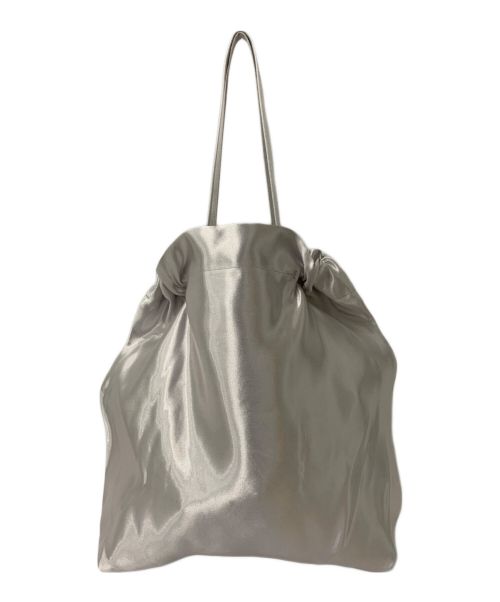 mate-mono（マテモノ）mate-mono (マテモノ) ひかるバッグ チューリップ シルバー サイズ:-の古着・服飾アイテム