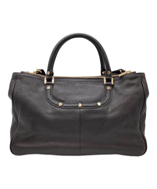 TORY BURCH（トリーバーチ）TORY BURCH (トリーバーチ) AMANDA DOUBLE ZIP TOTE ブラックの古着・服飾アイテム