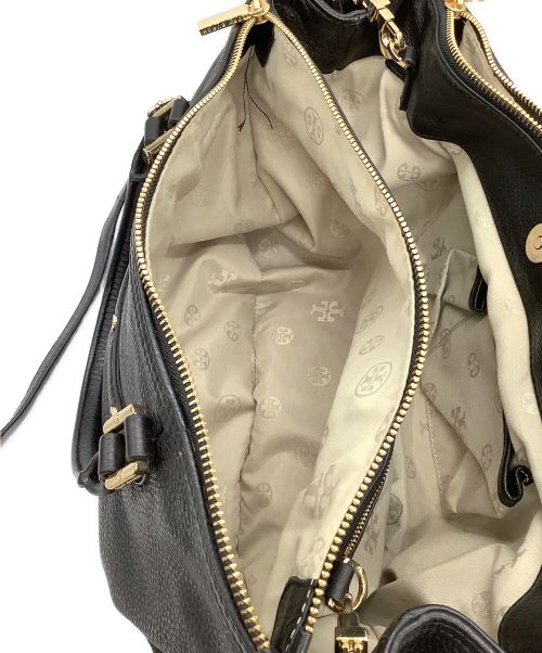 TORY BURCH（トリーバーチ）TORY BURCH (トリーバーチ) AMANDA DOUBLE ZIP TOTE ブラックの古着・服飾アイテム