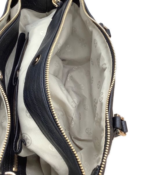 TORY BURCH（トリーバーチ）TORY BURCH (トリーバーチ) AMANDA DOUBLE ZIP TOTE ブラックの古着・服飾アイテム
