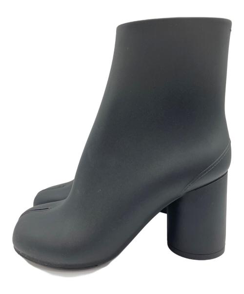 Maison Margiela（メゾンマルジェラ）Maison Margiela (メゾンマルジェラ) Bottes en rubber Tabi Boots ブラック サイズ:37の古着・服飾アイテム