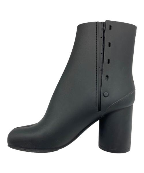 Maison Margiela（メゾンマルジェラ）Maison Margiela (メゾンマルジェラ) Bottes en rubber Tabi Boots ブラック サイズ:37の古着・服飾アイテム
