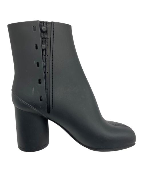 Maison Margiela（メゾンマルジェラ）Maison Margiela (メゾンマルジェラ) Bottes en rubber Tabi Boots ブラック サイズ:37の古着・服飾アイテム