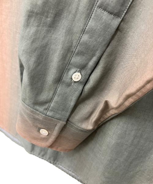 AURALEE（オーラリー）AURALEE (オーラリー) WASHED FINX GRADATION DYED SHIRT グレー サイズ:1の古着・服飾アイテム