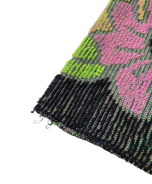 FUMIKA UCHIDA（フミカウチダ）FUMIKA UCHIDA (フミカウチダ) Pile FLORAL PANTS ブラック サイズ:36の古着・服飾アイテム