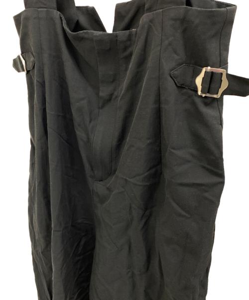 VERMEIL par iena（ヴェルメイユ パー イエナ）VERMEIL par iena (ヴェルメイユ パー イエナ) ハイライズサスペンダーコンビネゾン ブラック サイズ:36の古着・服飾アイテム