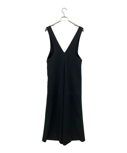 LE PHIL（ル フィル）LE PHIL (ル フィル) スキューバジャージーサロペット ブラック サイズ:SIZE 0の古着・服飾アイテム
