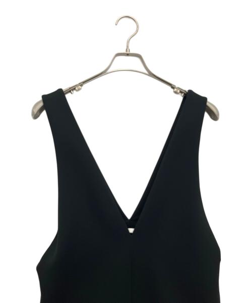 LE PHIL（ル フィル）LE PHIL (ル フィル) スキューバジャージーサロペット ブラック サイズ:SIZE 0の古着・服飾アイテム