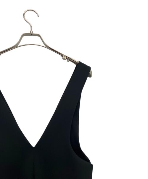 LE PHIL（ル フィル）LE PHIL (ル フィル) スキューバジャージーサロペット ブラック サイズ:SIZE 0の古着・服飾アイテム
