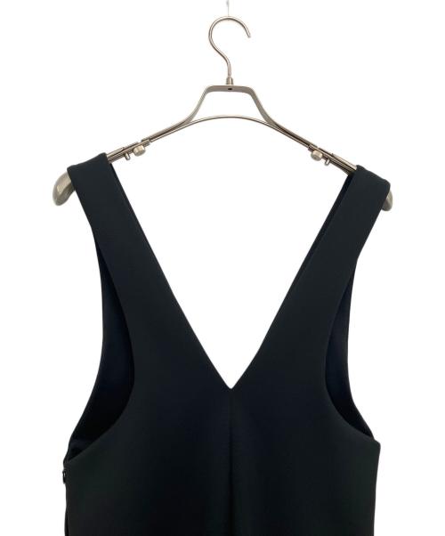 LE PHIL（ル フィル）LE PHIL (ル フィル) スキューバジャージーサロペット ブラック サイズ:SIZE 0の古着・服飾アイテム