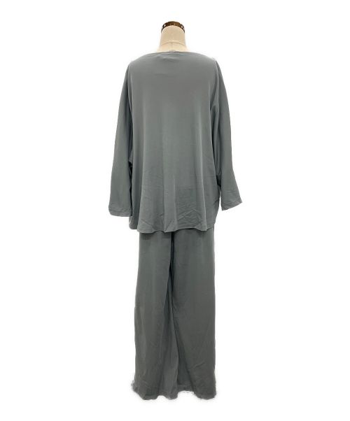 HAVEL studio（ハーヴェル スタジオ）HAVEL studio (ハーヴェル スタジオ) オールインワン コットンジャージー グリーン サイズ:36の古着・服飾アイテム