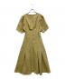 An MILLE (アンミール) ツイードタックレディワンピース グリーン サイズ:SIZE Free：2500円