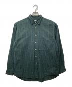 UNFILアンフィル）の古着「レギュラーカラーシャツ」｜グリーン