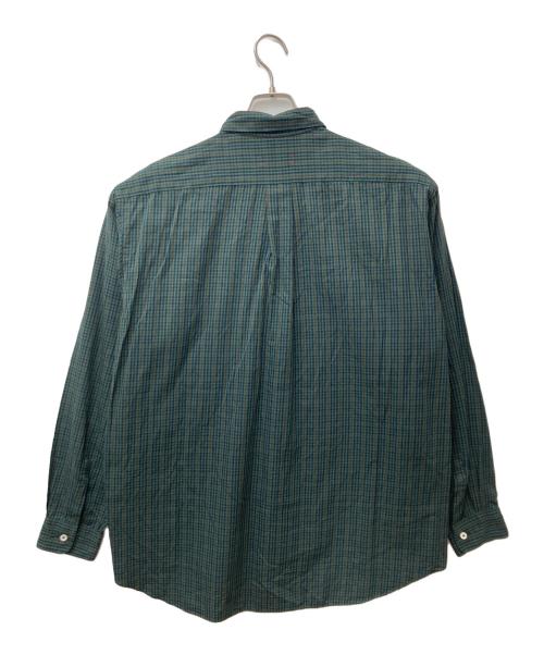 UNFIL（アンフィル）UNFIL (アンフィル) レギュラーカラーシャツ グリーン サイズ:4の古着・服飾アイテム