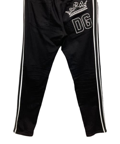DOLCE & GABBANA（ドルチェ＆ガッバーナ）DOLCE & GABBANA (ドルチェ＆ガッバーナ) デニムパンツ ブラック サイズ:50の古着・服飾アイテム
