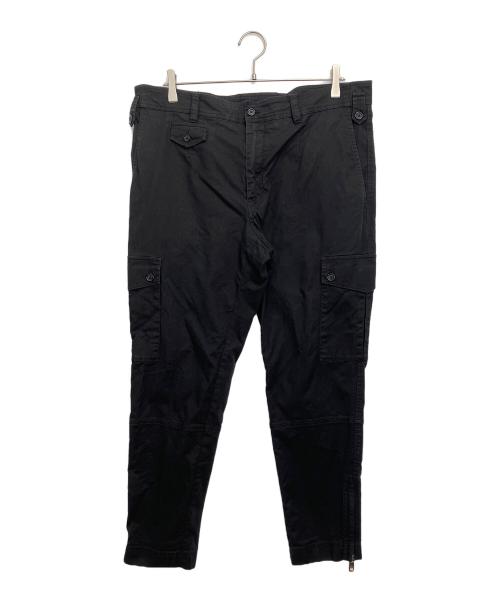 DOLCE & GABBANA（ドルチェ＆ガッバーナ）DOLCE & GABBANA (ドルチェ＆ガッバーナ) カーゴパンツ ブラック サイズ:52の古着・服飾アイテム
