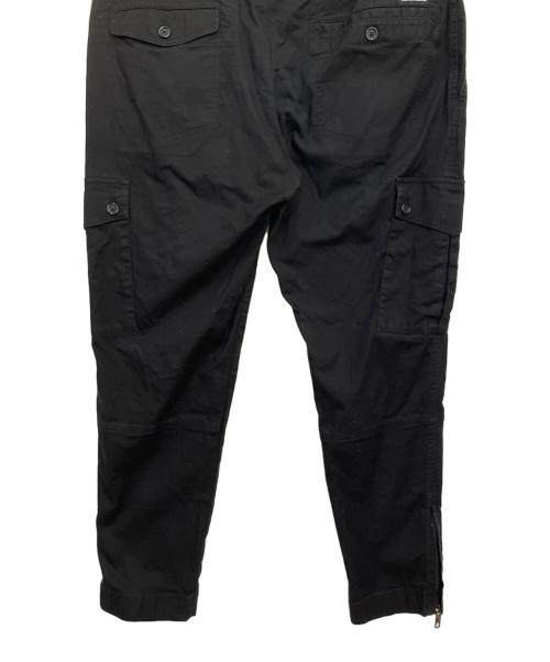 DOLCE & GABBANA（ドルチェ＆ガッバーナ）DOLCE & GABBANA (ドルチェ＆ガッバーナ) カーゴパンツ ブラック サイズ:52の古着・服飾アイテム