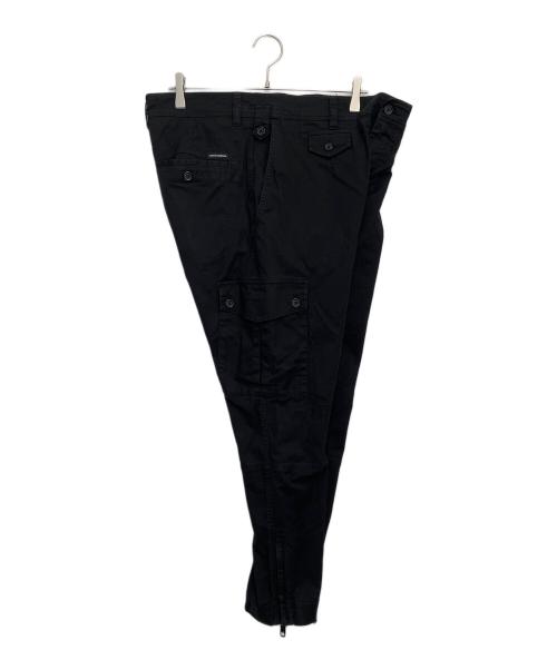 DOLCE & GABBANA（ドルチェ＆ガッバーナ）DOLCE & GABBANA (ドルチェ＆ガッバーナ) カーゴパンツ ブラック サイズ:52の古着・服飾アイテム